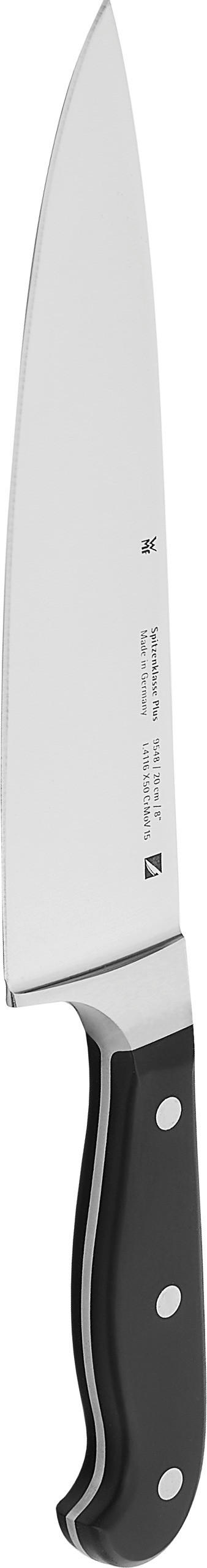 KOCHMESSER  Edelstahl  35 cm  - Edelstahlfarben/Schwarz, Basics, Kunststoff/Metall (35cm) - WMF