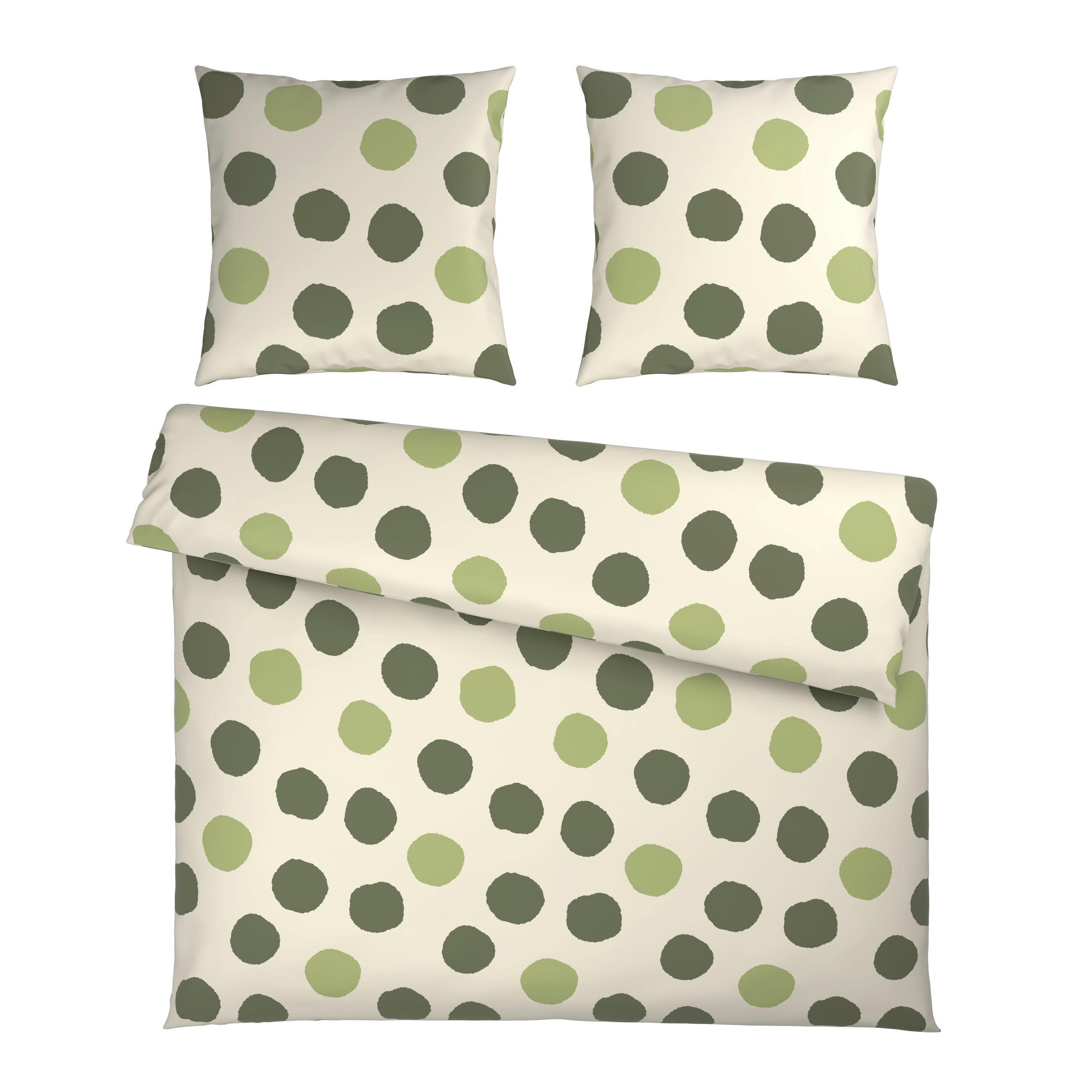 BETTWÄSCHE Satin 200/200 cm  - Grün, Textil (200/200cm) - Esposa