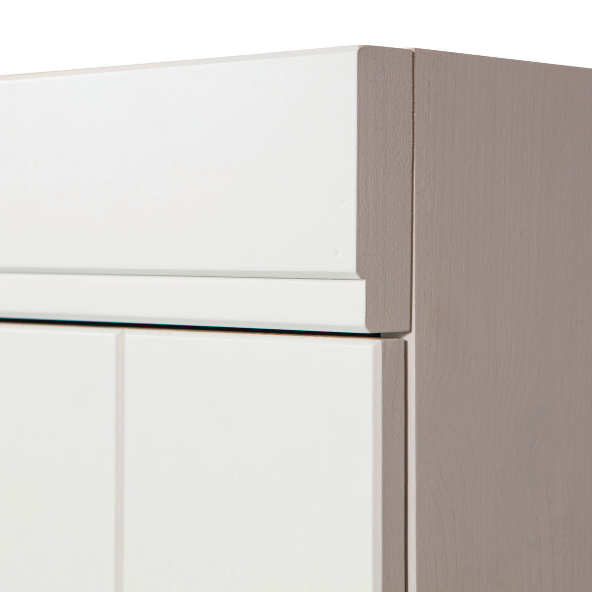 DREHTÜRENSCHRANK 77/175/56 cm 2-türig Weiß  - Weiß, Design, Holz/Holzwerkstoff (77/175/56cm) - Livetastic