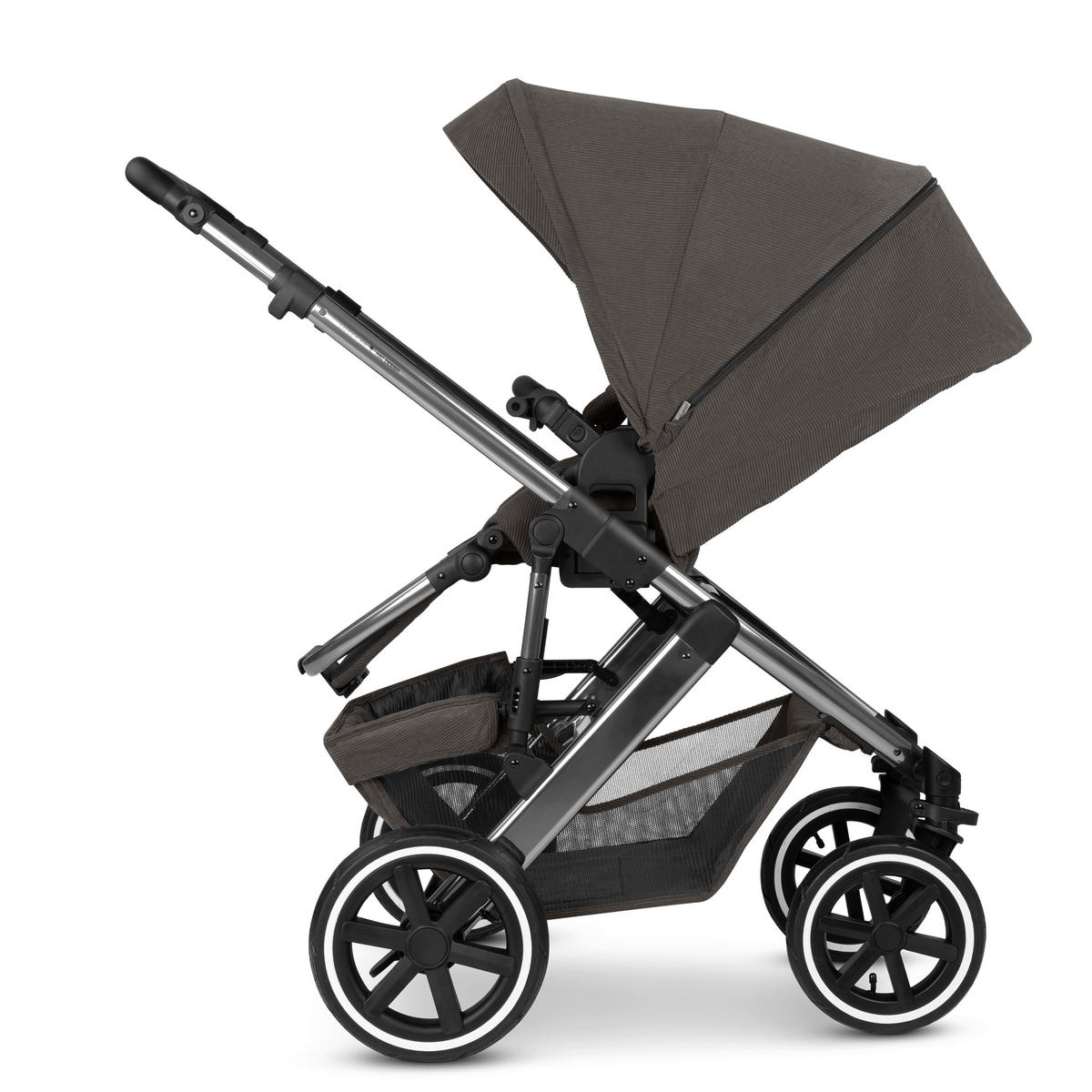 KOMBIKINDERWAGEN Salsa 5 Air  - Anthrazit/Hellgrau, Basics, Metall - ABC Design