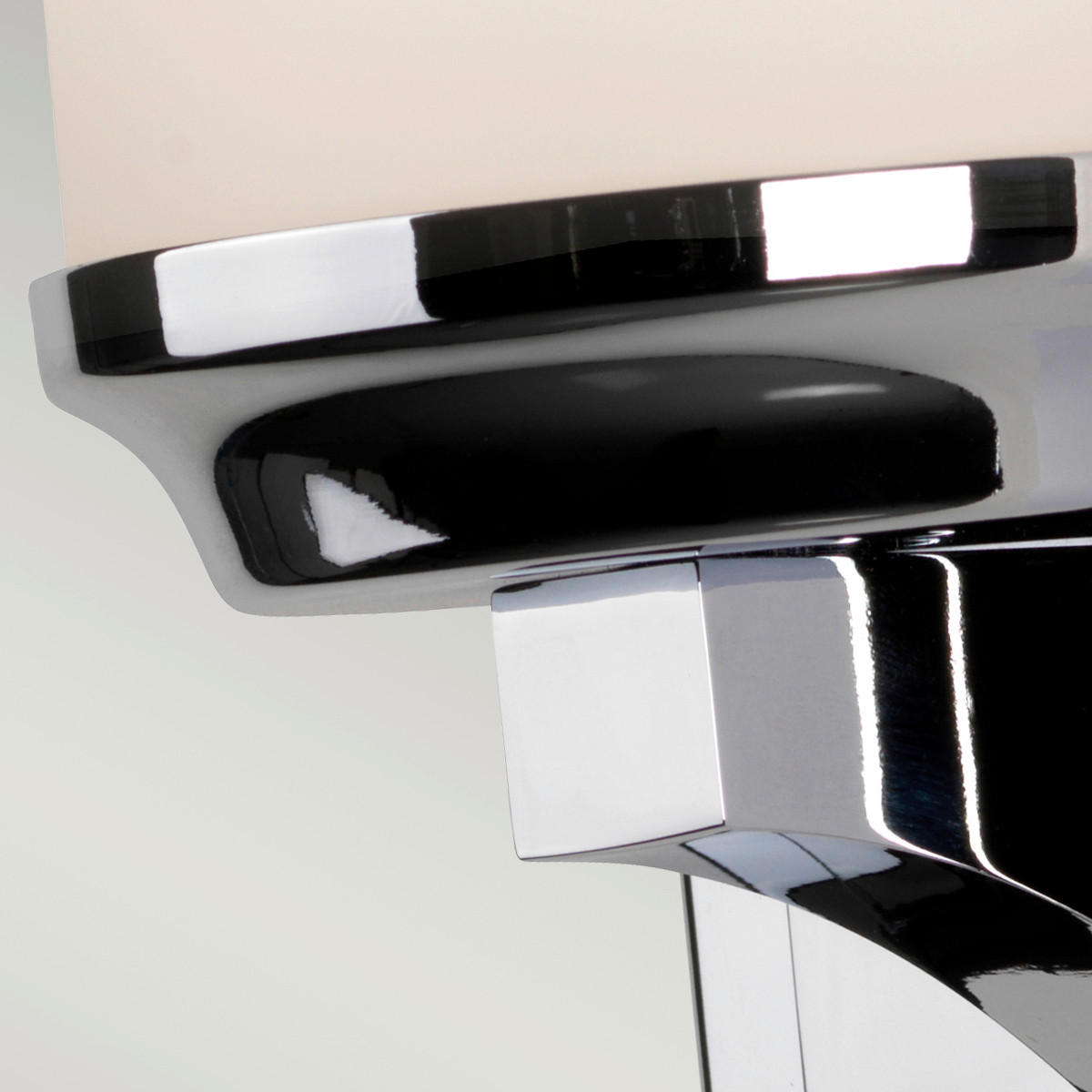BADEZIMMER-WANDLEUCHTE - Chromfarben, Basics, Glas/Metall (11.4/12,9/40,9cm) - Elstead Lighting