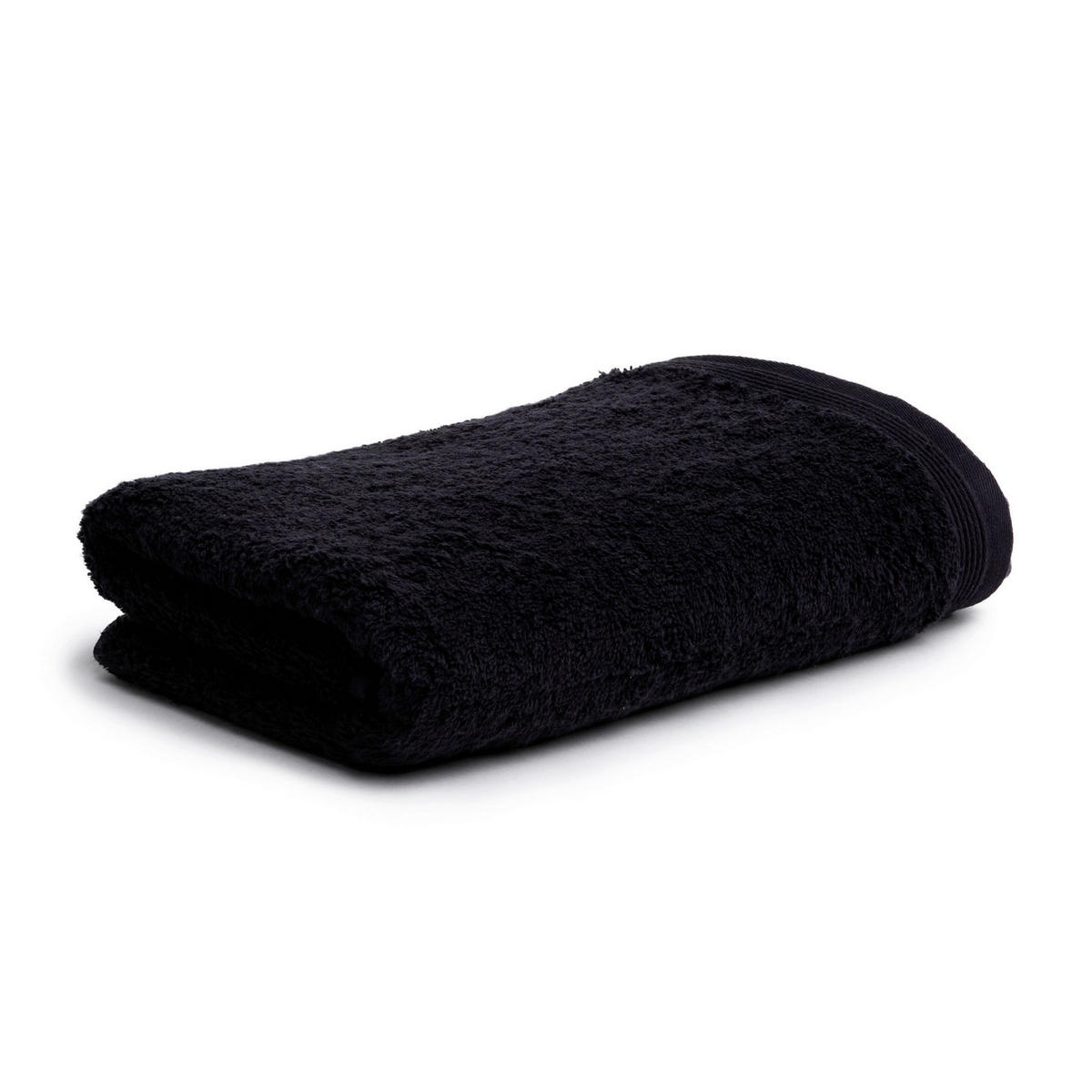 HANDTUCH Superwuschel Schwarz  - Schwarz, Basics, Textil (60/110cm) - Moeve