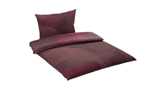 BETTWÄSCHE TANJA Satin 140/200 cm  - Lila, Design, Textil (140/200cm) - Novel