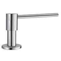 SPÜLMITTELSPENDER  - Edelstahlfarben, Basics, Metall (4,5/8/12,7cm) - Blanco