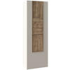 GARDEROBENSCHRANK 63,8/194/42 cm  - Taupe/Eichefarben, Design, Holz/Holzwerkstoff (63,8/194/42cm) - Voglauer