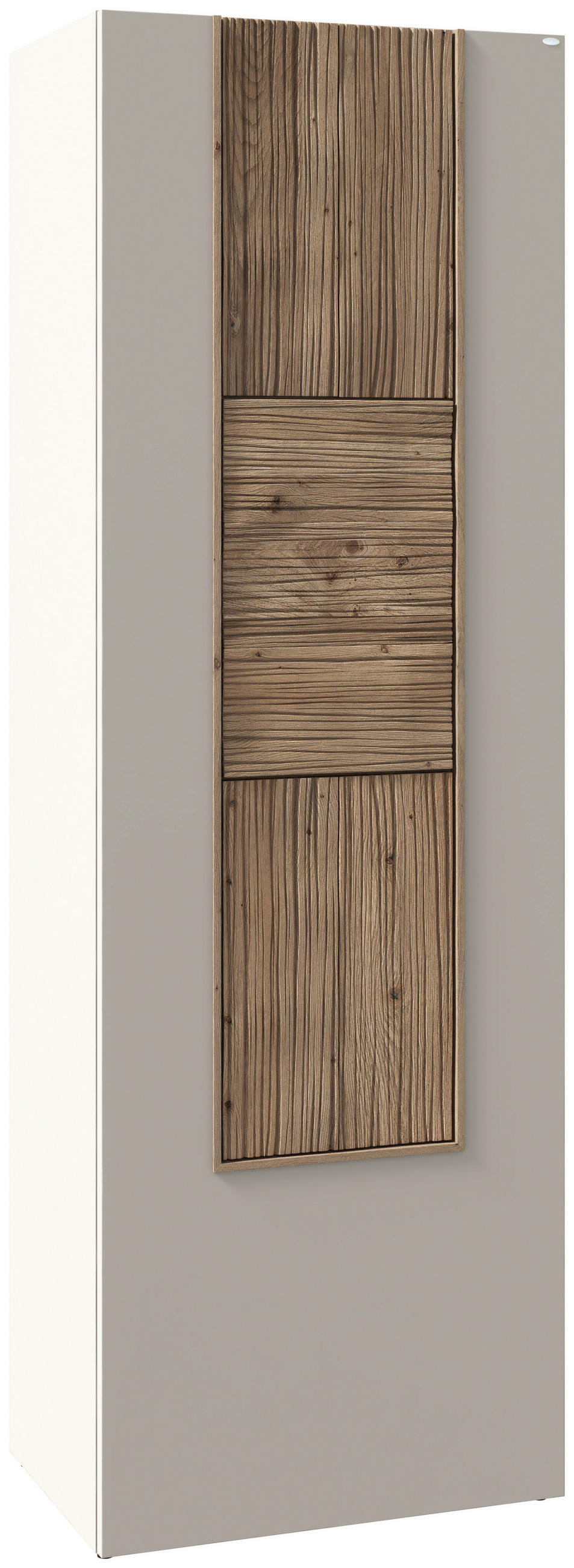GARDEROBENSCHRANK 63,8/194/42 cm  - Taupe/Eichefarben, Design, Holz/Holzwerkstoff (63,8/194/42cm) - Voglauer