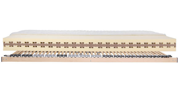 MATRATZENSET 120/200 cm  - Buchefarben, KONVENTIONELL, Holz (120/200cm) - Novel