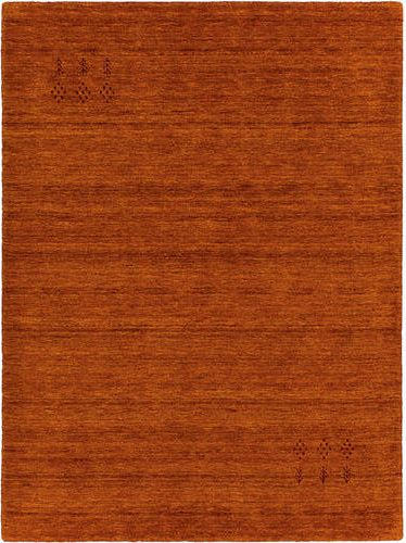 WOLLTEPPICH 60/90 cm Katalog 01/2021 Indien Orange, Hellrot, Kupferfarben, Dunkelorange - Hellrot/Dunkelorange, Basics, Textil (60/90cm) - Cazaris