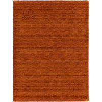 WOLLTEPPICH 250/350 cm Katalog 01/2021 Indien Orange, Hellrot, Kupferfarben, Dunkelorange  - Hellrot/Dunkelorange, Basics, Textil (250/350cm) - Cazaris