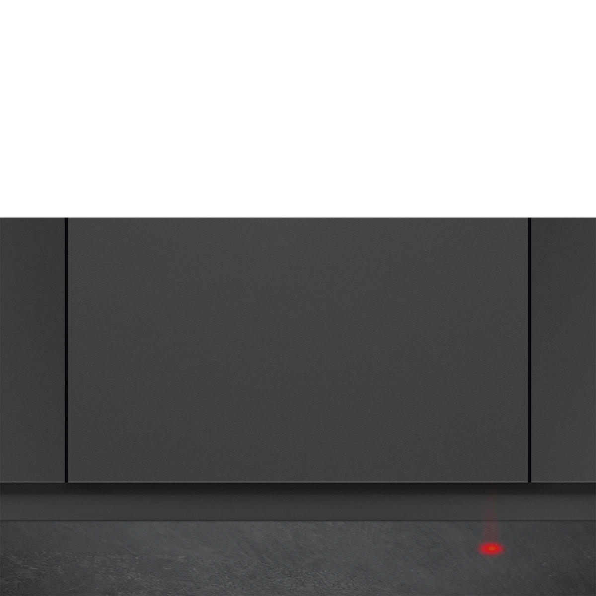 GESCHIRRSPÜLER STL324AQLH  - Silberfarben, Basics, Metall (59,8/85,5/55cm) - SMEG