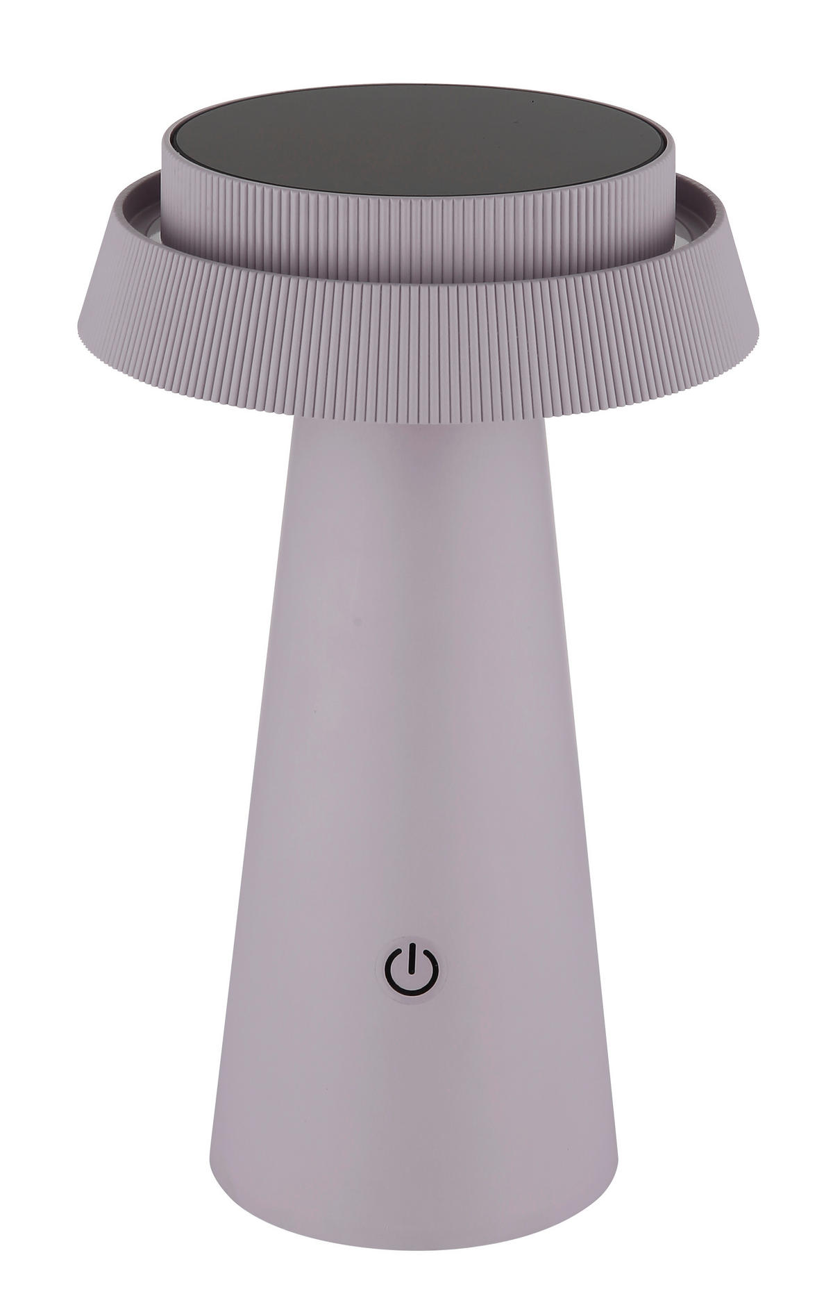 SOLARLEUCHTE SOLAR 14/23 cm   - Pink/Schwarz, Design, Kunststoff (14/23cm) - Globo