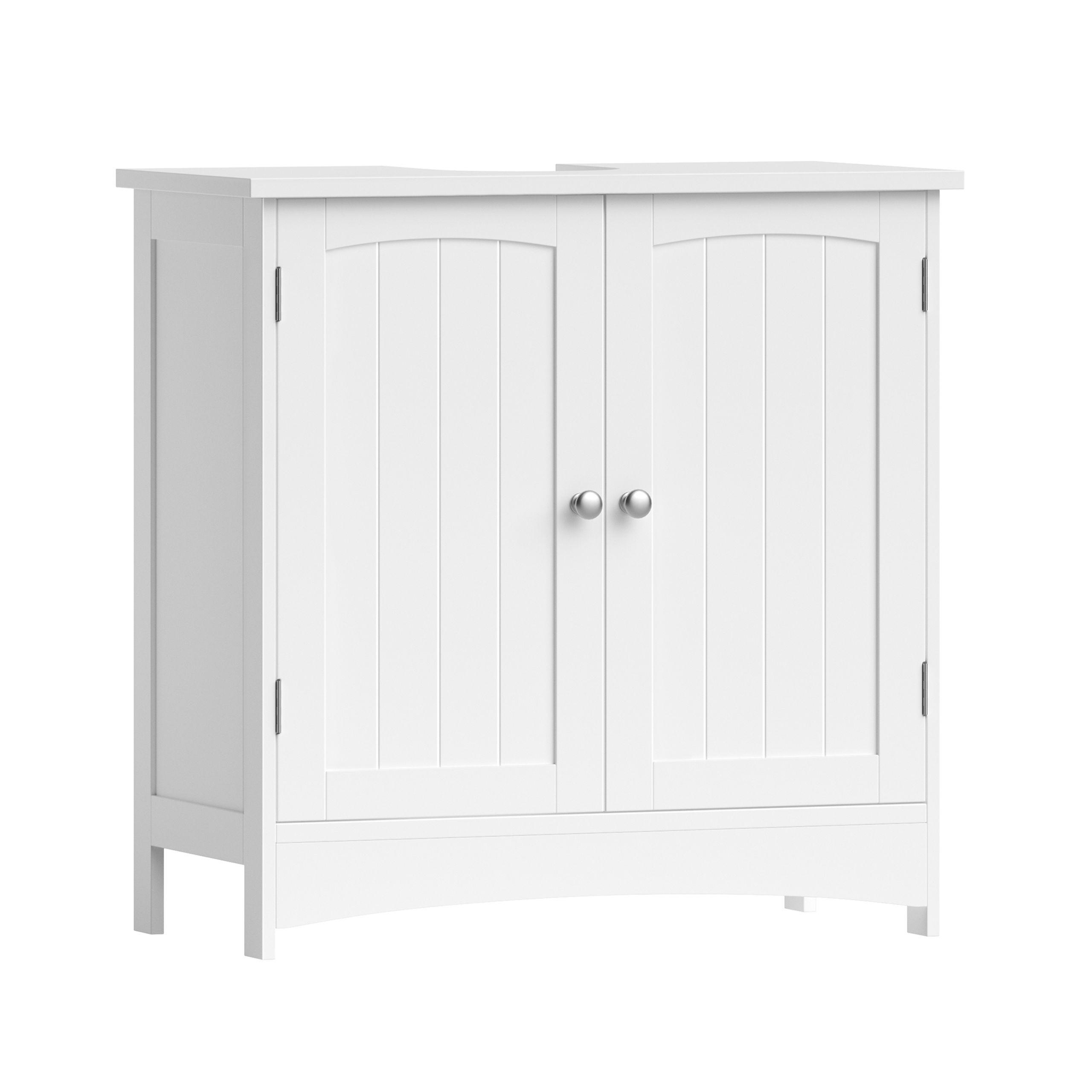 WASCHBECKENUNTERSCHRANK 60/60/30 cm  - Silberfarben/Schwarz, Trend, Holzwerkstoff/Metall (60/60/30cm) - MID.YOU