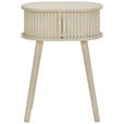 BEISTELLTISCH 40/30/53 cm Kaschmir oval  - Kaschmir, LIFESTYLE, Holzwerkstoff (40/30/53cm) - Carryhome