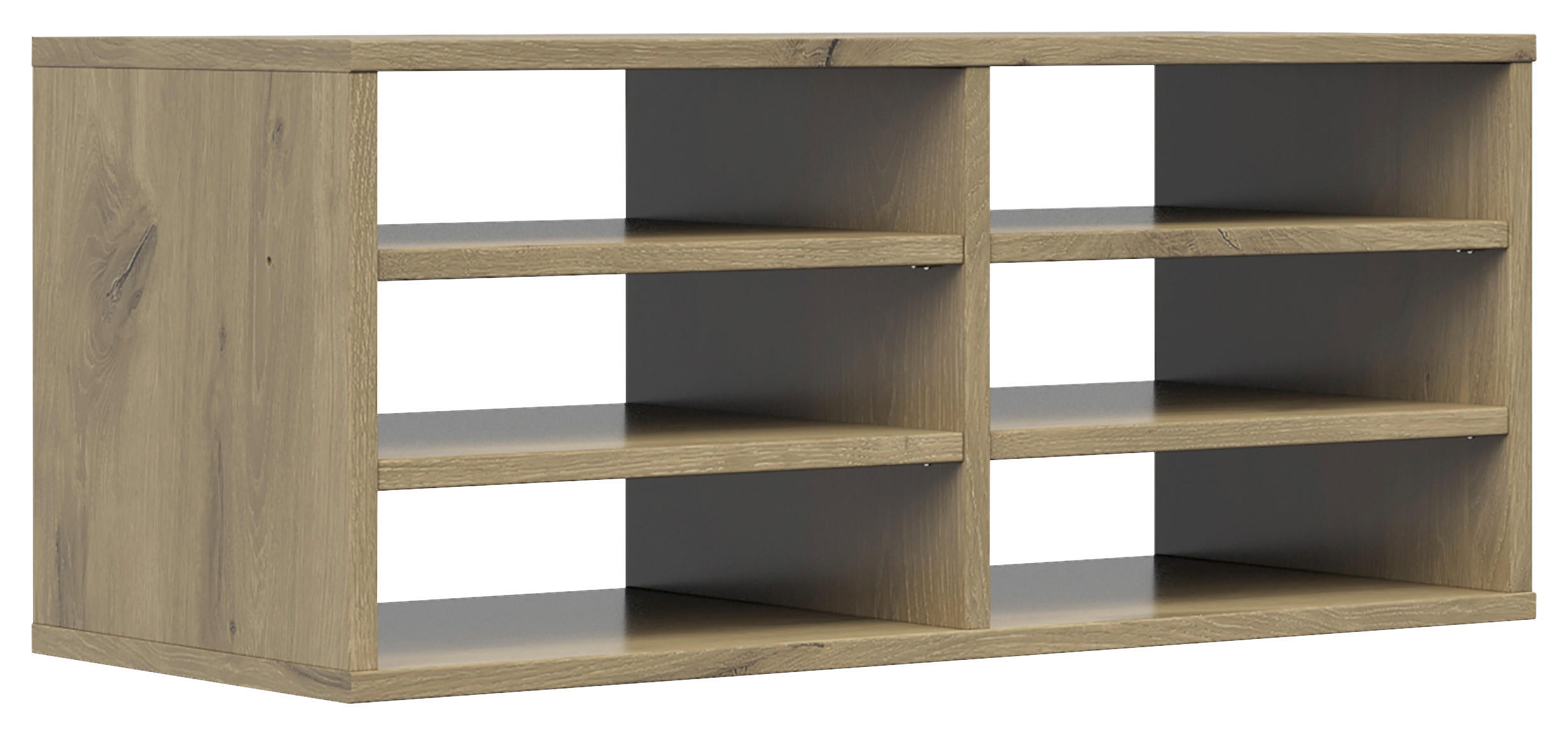 FORMULAREINSATZ - Eichefarben, Konventionell, Holzwerkstoff (73,7/32,8/35,3cm) - Voleo