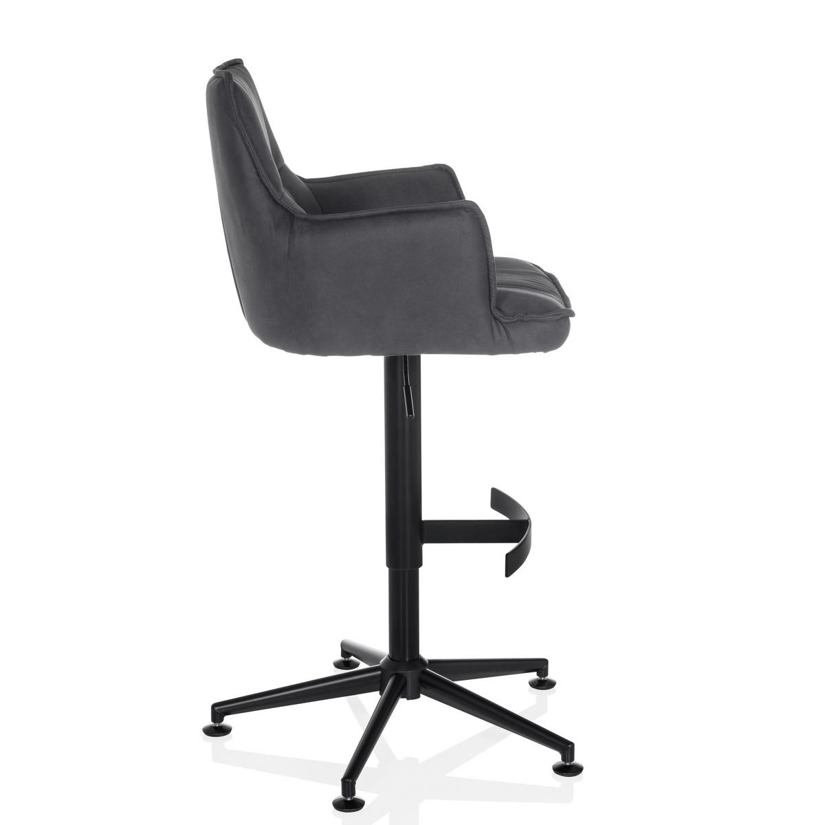 BARPALL i antracit  - svart/antracit, Modern, metall/textil (55/93/56cm) - MID.YOU