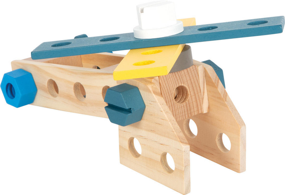 KINDER-WERKZEUGKOFFER - Multicolor, Basics, Holz/Metall (25/26/13cm) - small foot