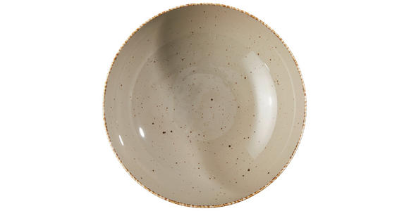 SALATSCHÜSSEL Urban Life 23 cm - Taupe, LIFESTYLE, Keramik (23cm) - Landscape