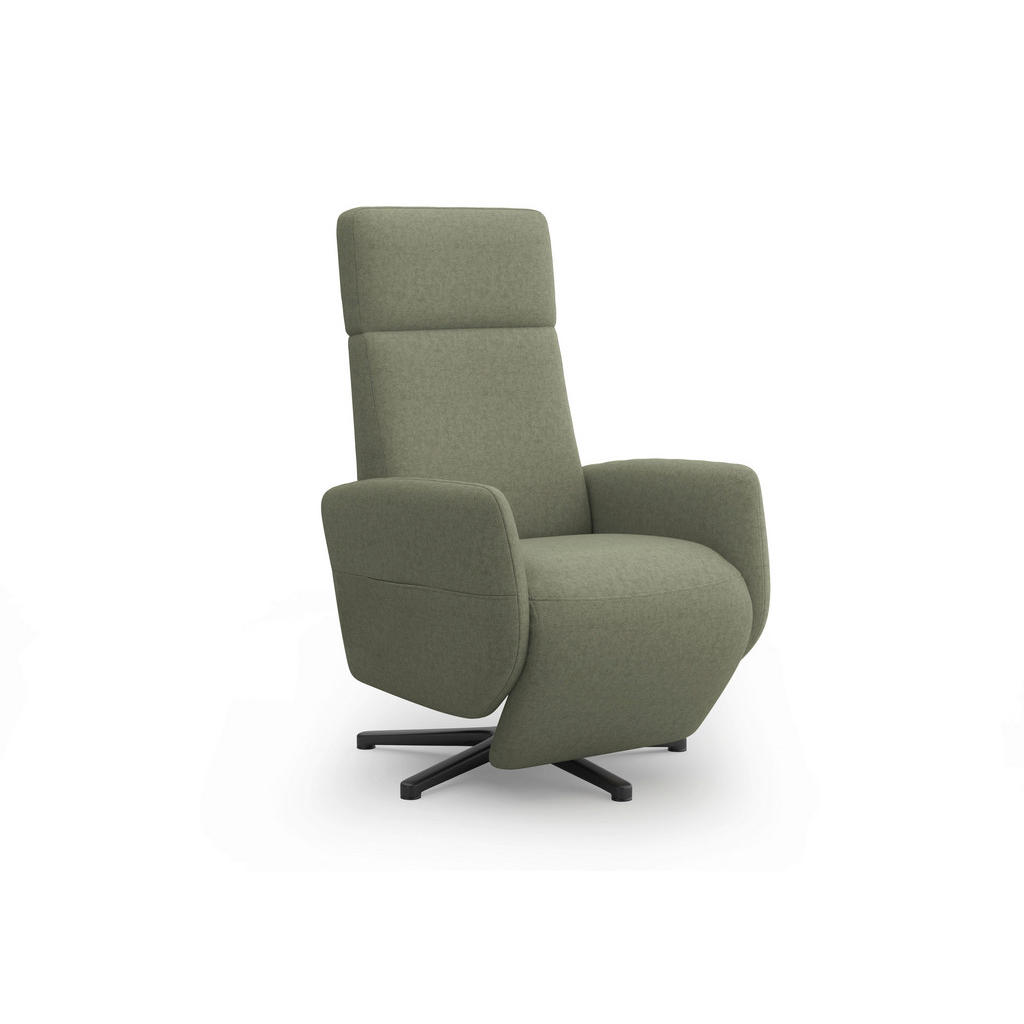 Thumbnail - Sit & More Relaxsessel Rochelle E, Olivgrün, Textil, 71x110x82 cm, Goldenes M, Oeko-Tex® Standard 100, Made in Europe, D...