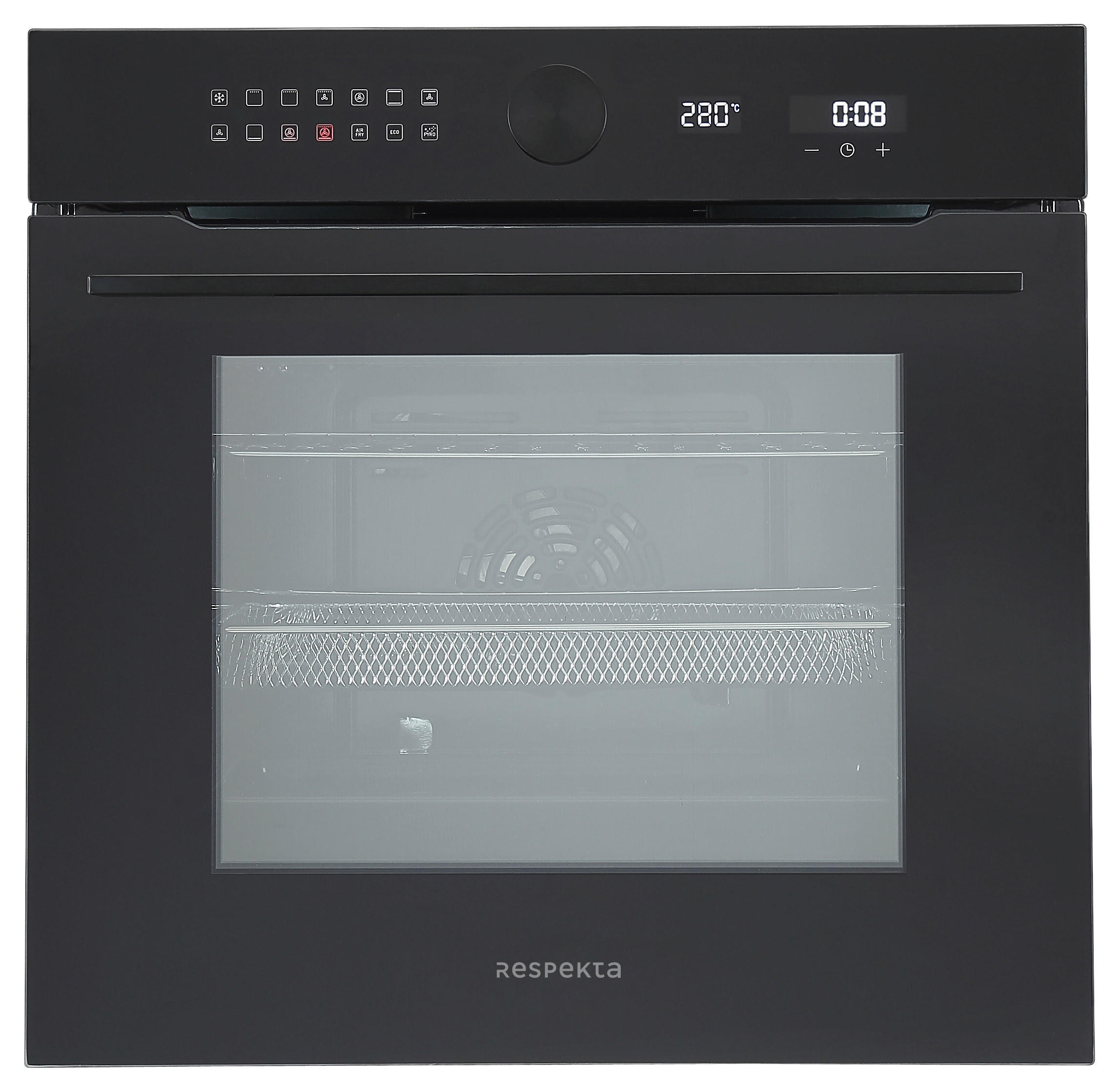 BACKOFENSET ASET9004295I  - Schwarz, Basics, Glas/Metall (59,5/59,5/57,5cm) - Respekta