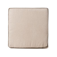 PODSEDÁK, 40/40/6 cm - bílá, Basics, textil (40/40/6cm) - Novel