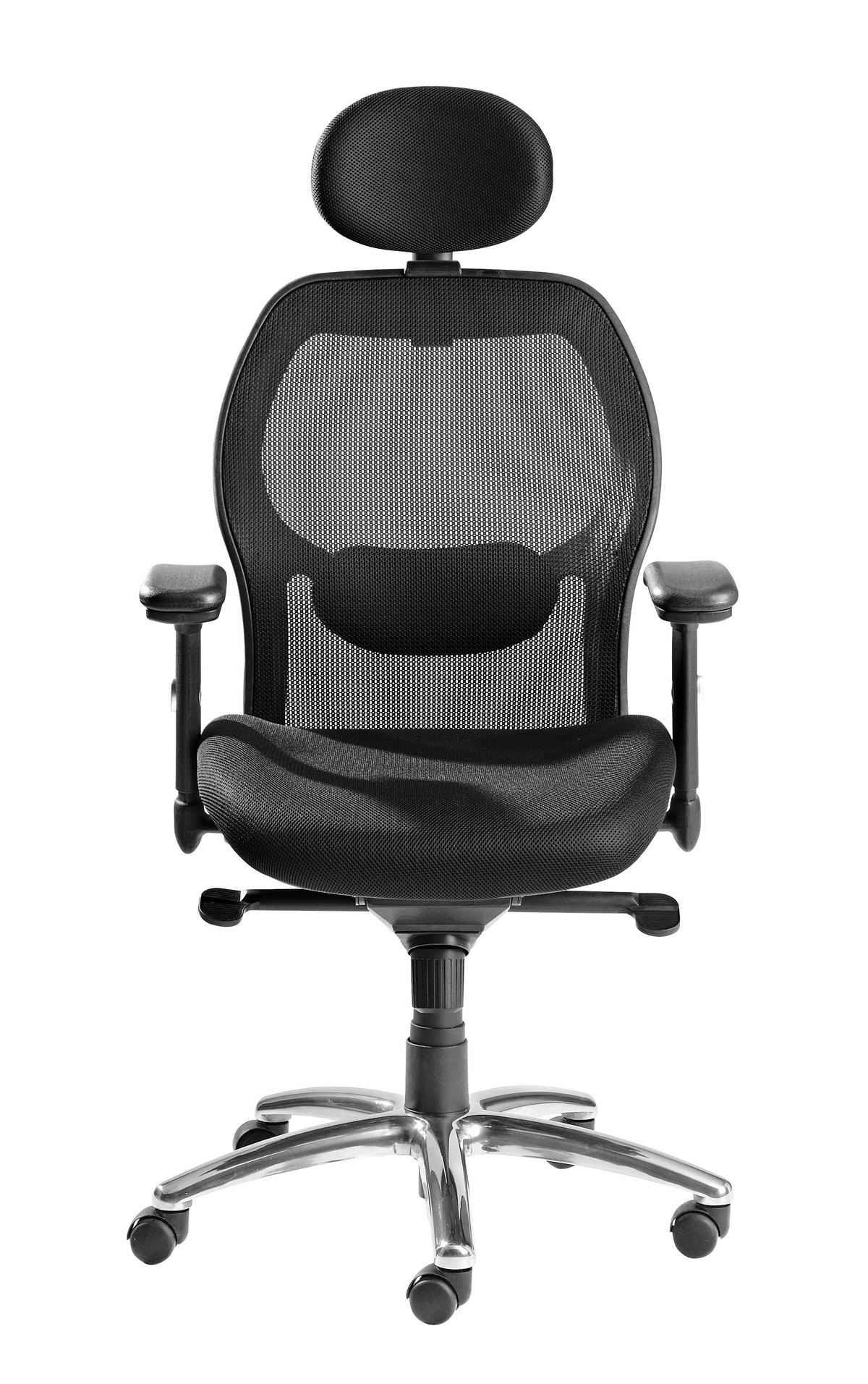 STOLICA OKRETNA  crna, boje kroma  metal, plastika, tekstil  - boje kroma/crna, Design, metal/tekstil (64,5/118-126/65,5cm) - Xora