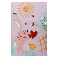 FLACHWEBETEPPICH 115/160 cm Rosa  - Rosa, Basics, Textil (115/160cm) - Kayoom