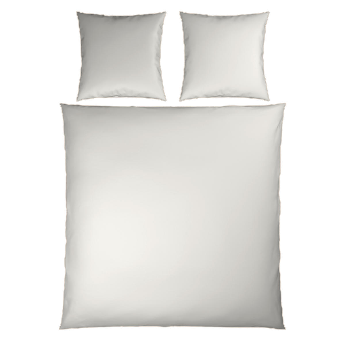 BETTWÄSCHE Calla Flachgewebe 200/200 cm  - Weiß, Basics, Textil (200/200cm) - Dieter Knoll