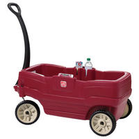 BOLLERWAGEN Rot 104,1/50,8/99,1 cm  - Rot, KONVENTIONELL, Kunststoff (104,1/50,8/99,1cm) - Ambia Garden