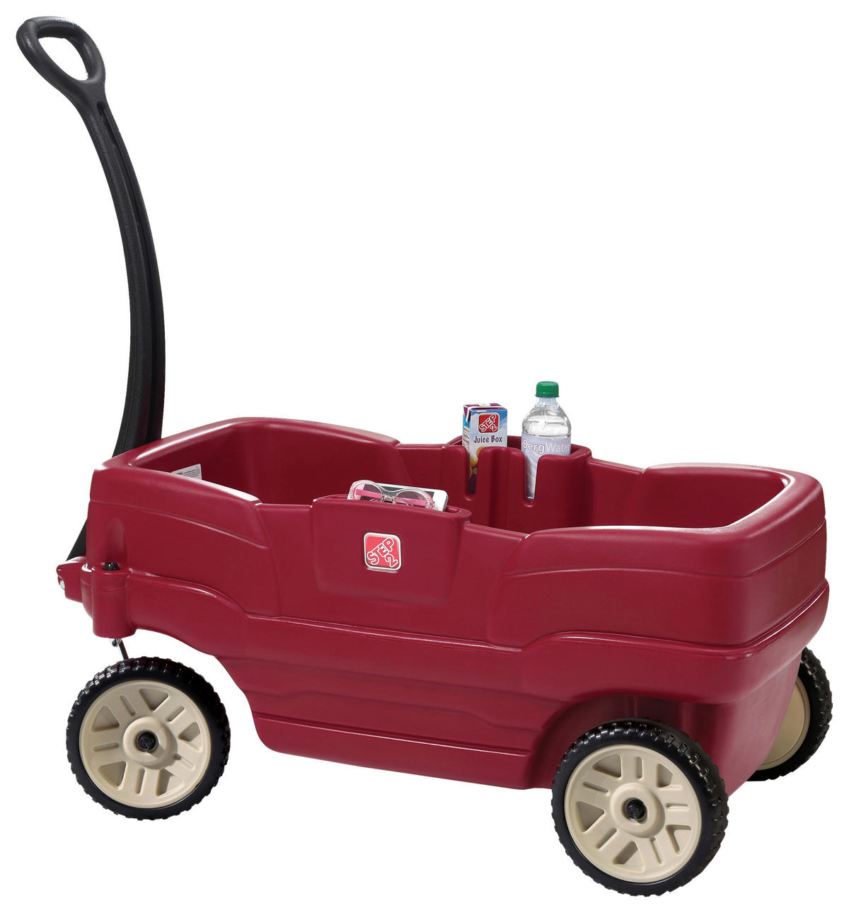 BOLLERWAGEN Rot 104,1/50,8/99,1 cm  - Rot, KONVENTIONELL, Kunststoff (104,1/50,8/99,1cm) - Ambia Garden