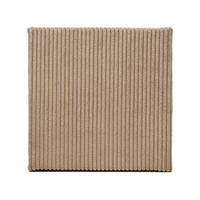 PODUŠKA NA SEDENIE, 40/40/3 cm - antracitová, Basics, textil (40/40/3cm) - Novel