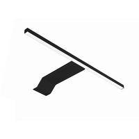 AUFBAULEUCHTE VENETO 63,5/3,2/16,1 cm   - Schwarz, Basics, Metall (63,5/3,2/16,1cm) - home24