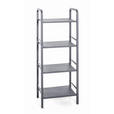 REGAL Grau  - Grau, Design, Metall (40/108/28cm) - Carryhome