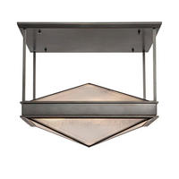 DECKENLEUCHTE 42/48,2 cm    - Bronzefarben, KONVENTIONELL, Glas/Metall (42/48,2cm) - Elstead Lighting