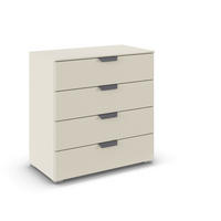 KOMMODE  in 80/81/42 cm  - Champagner/Dunkelgrau, Design, Holzwerkstoff/Metall (80/81/42cm) - Carryhome