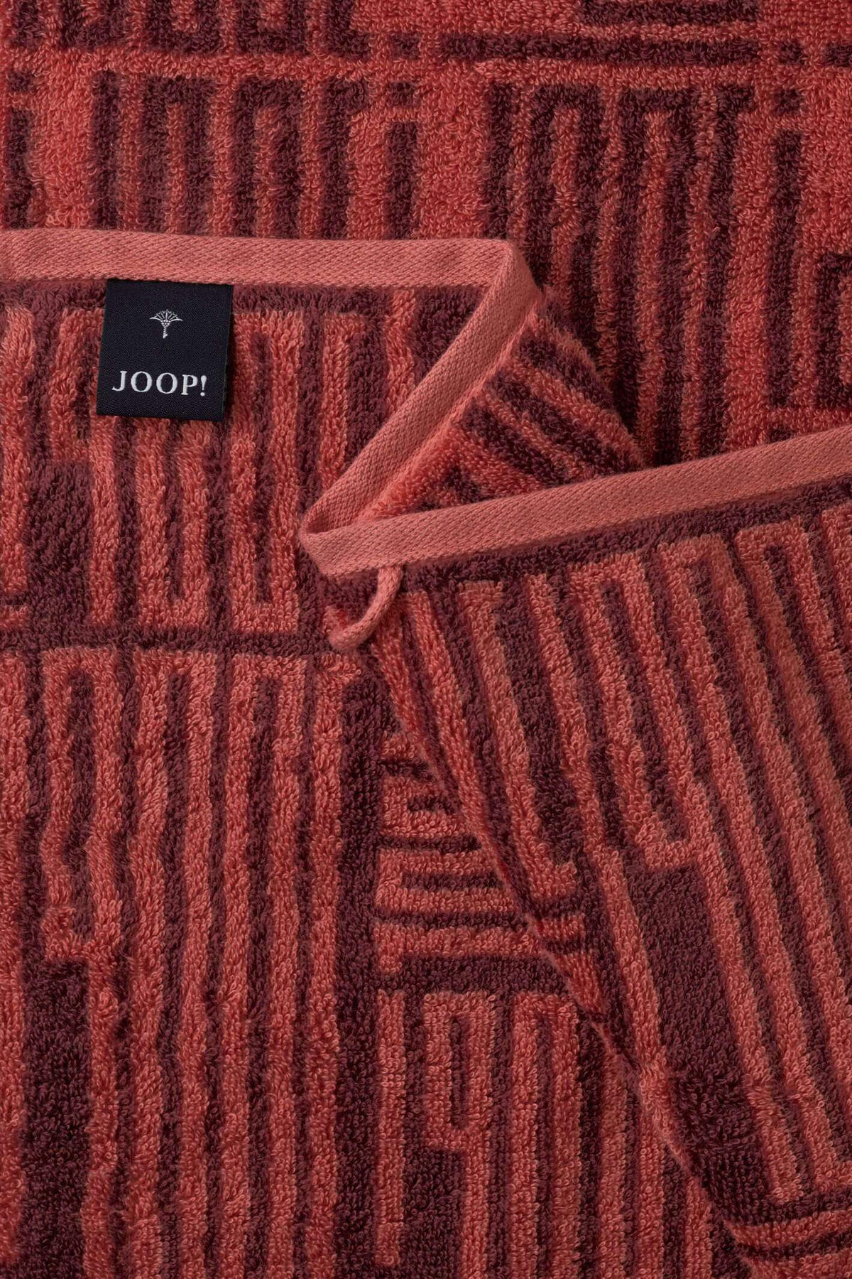 HANDTUCH Bars Rot  - Rot, Basics, Textil (50/100cm) - Joop!