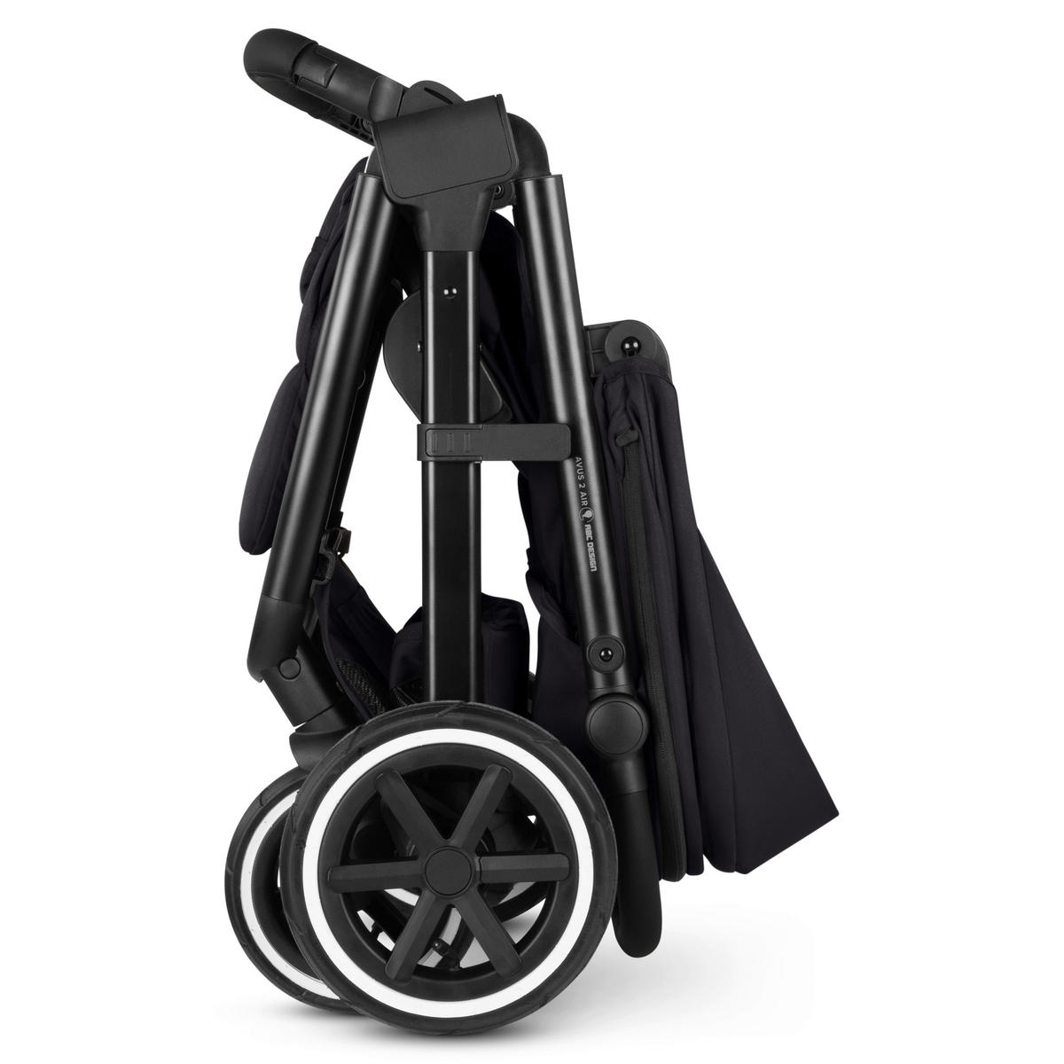 BUGGY Avus 2 Air  - Schwarz, Basics, Metall (55.5/111/79.5cm) - ABC Design
