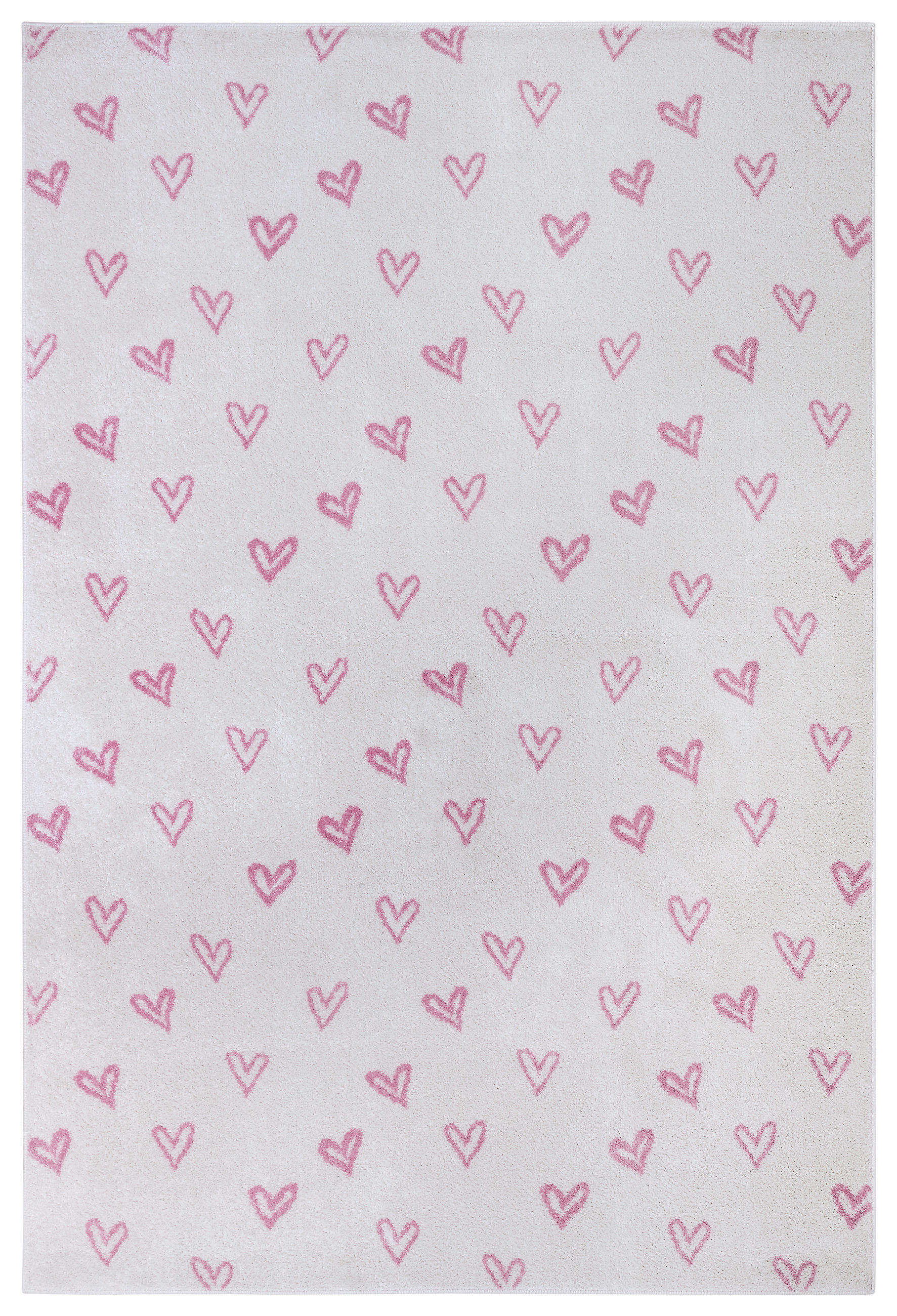 KINDERTEPPICH 120/170 cm Adventures  - Hellrosa/Creme, Design, Kunststoff/Textil (120/170cm) - Ben'n'jen