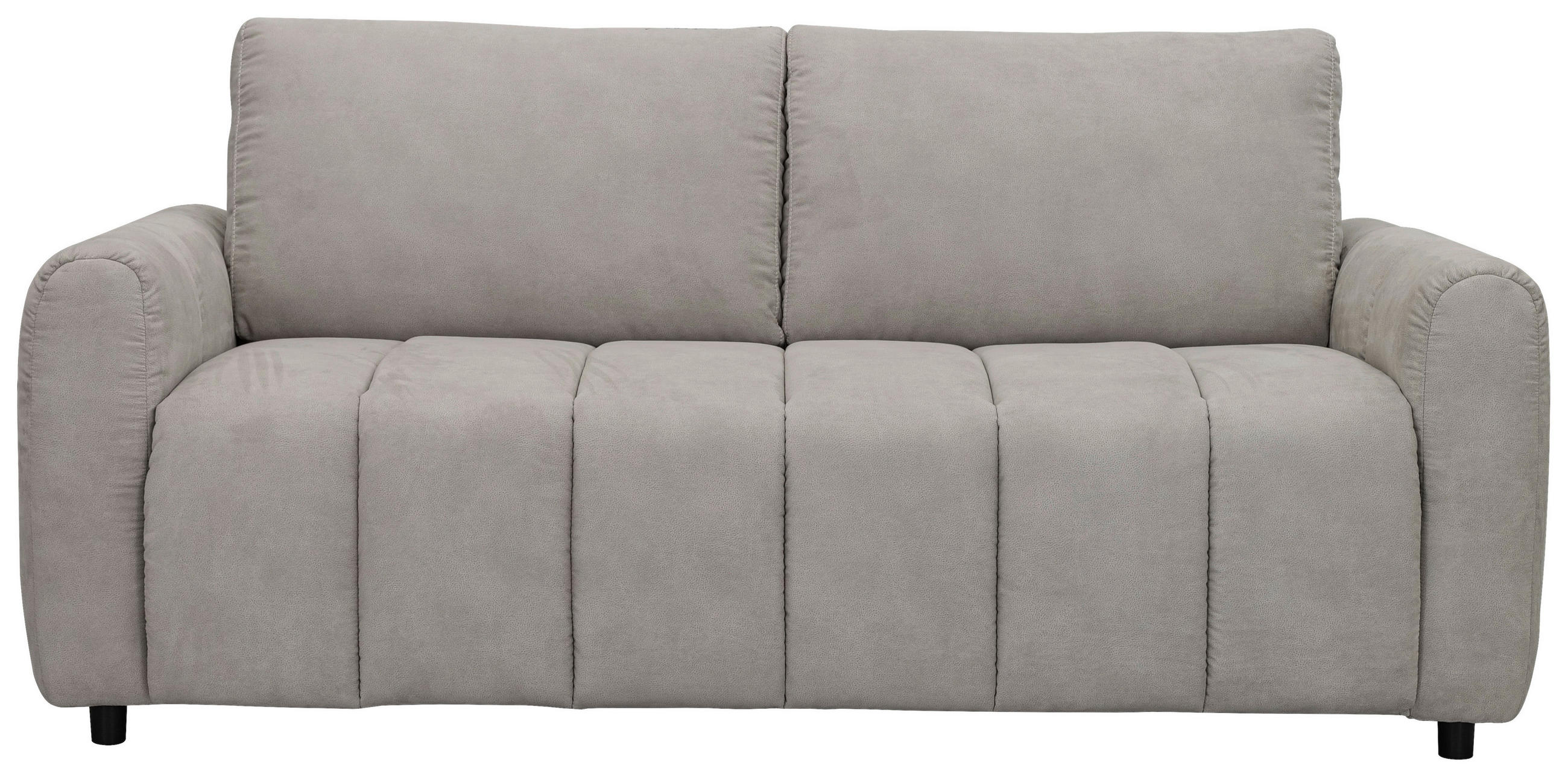 SCHLAFSOFA Leinenoptik Taupe  - Taupe/Schwarz, Design, Kunststoff/Textil (198/91/100cm) - Carryhome