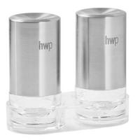 SOLNICA IN POPRNICA             - srebrne barve/prozorno, Basics, kovina/umetna masa - Homeware Profession.