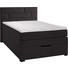 BOXSPRINGBETT Webstoff 140/200 cm INKL. Bettkasten, Matratze, Topper - Wengefarben/Dunkelbraun, KONVENTIONELL, Holz/Textil (140/200cm) - Carryhome BOXSPRINGBETT Webstoff 140/200 cm INKL. Bettkasten, Matratze, Topper - Wengefarben/Dunkelbraun, KONVENTIONELL, Holz/Textil (140/200cm) - Carryhome
