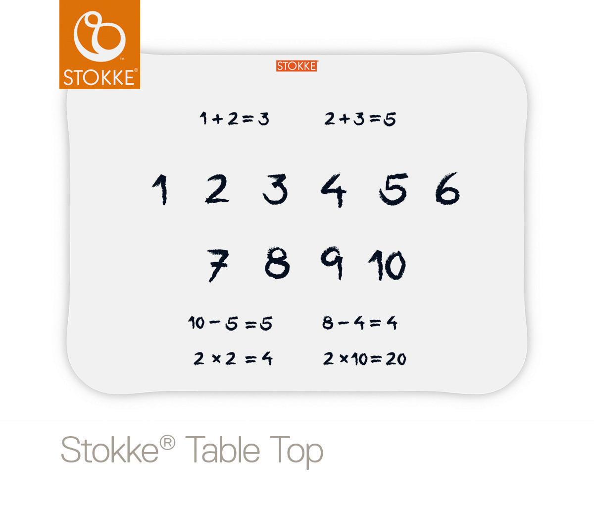 STONI PODMETAČ 50/40 cm   - providno/višebojna, Osnovno, plastika (50/40cm) - Stokke