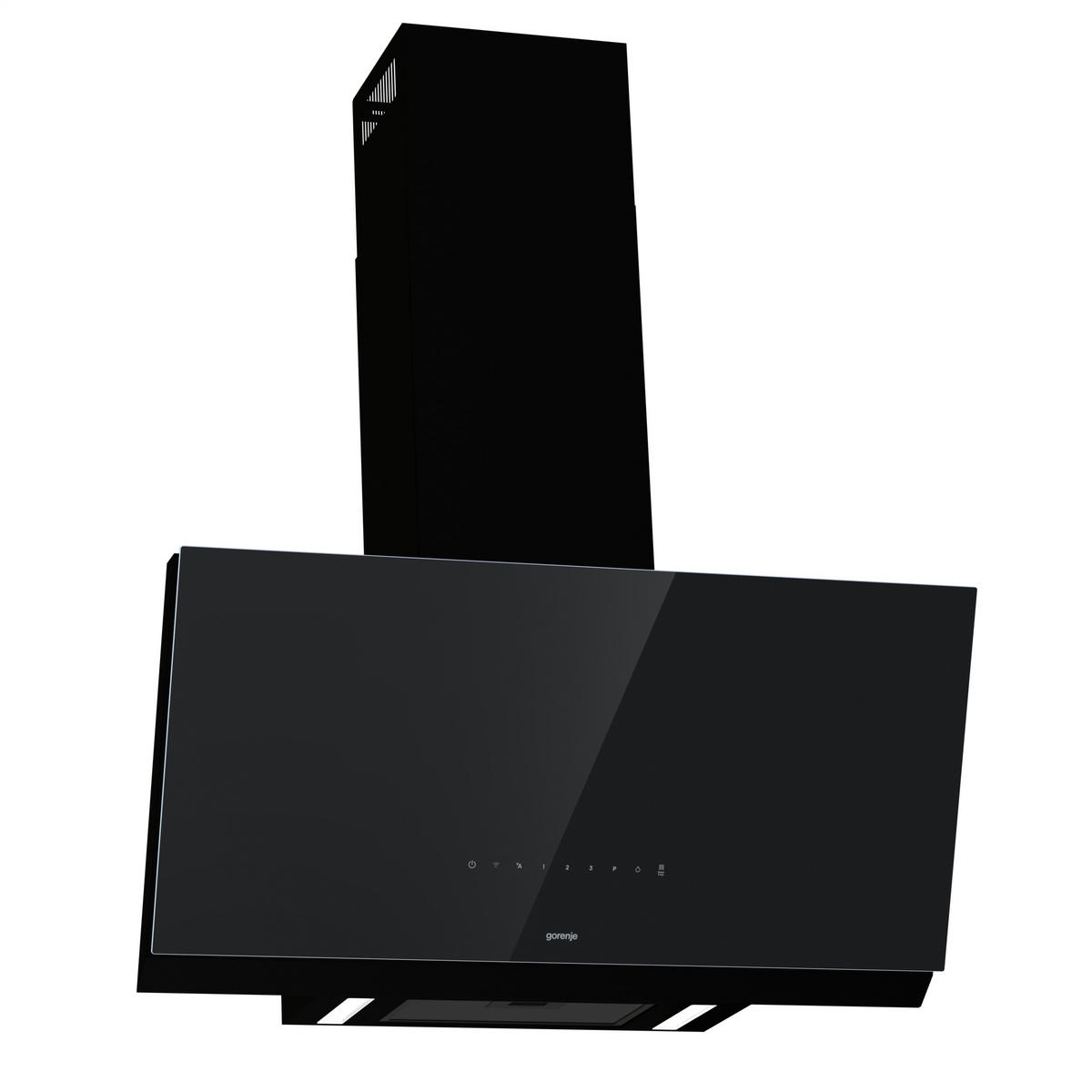 DUNSTABZUGSHAUBE WHI96236B  - Schwarz, Trend, Metall (89,5/45/41,2cm) - Gorenje