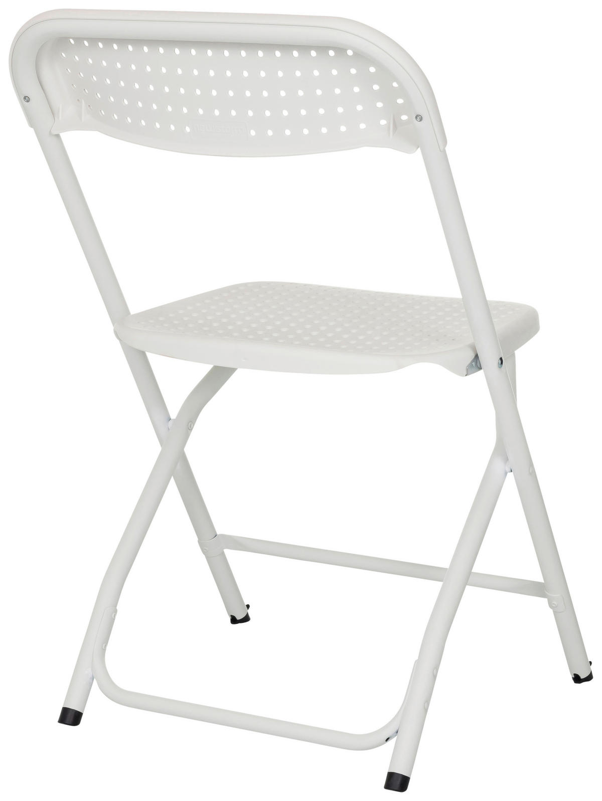 SKLÁDACÍ ŽIDLE, bílá - bílá, Moderní, kov/plast (51/80/52cm) - MID.YOU