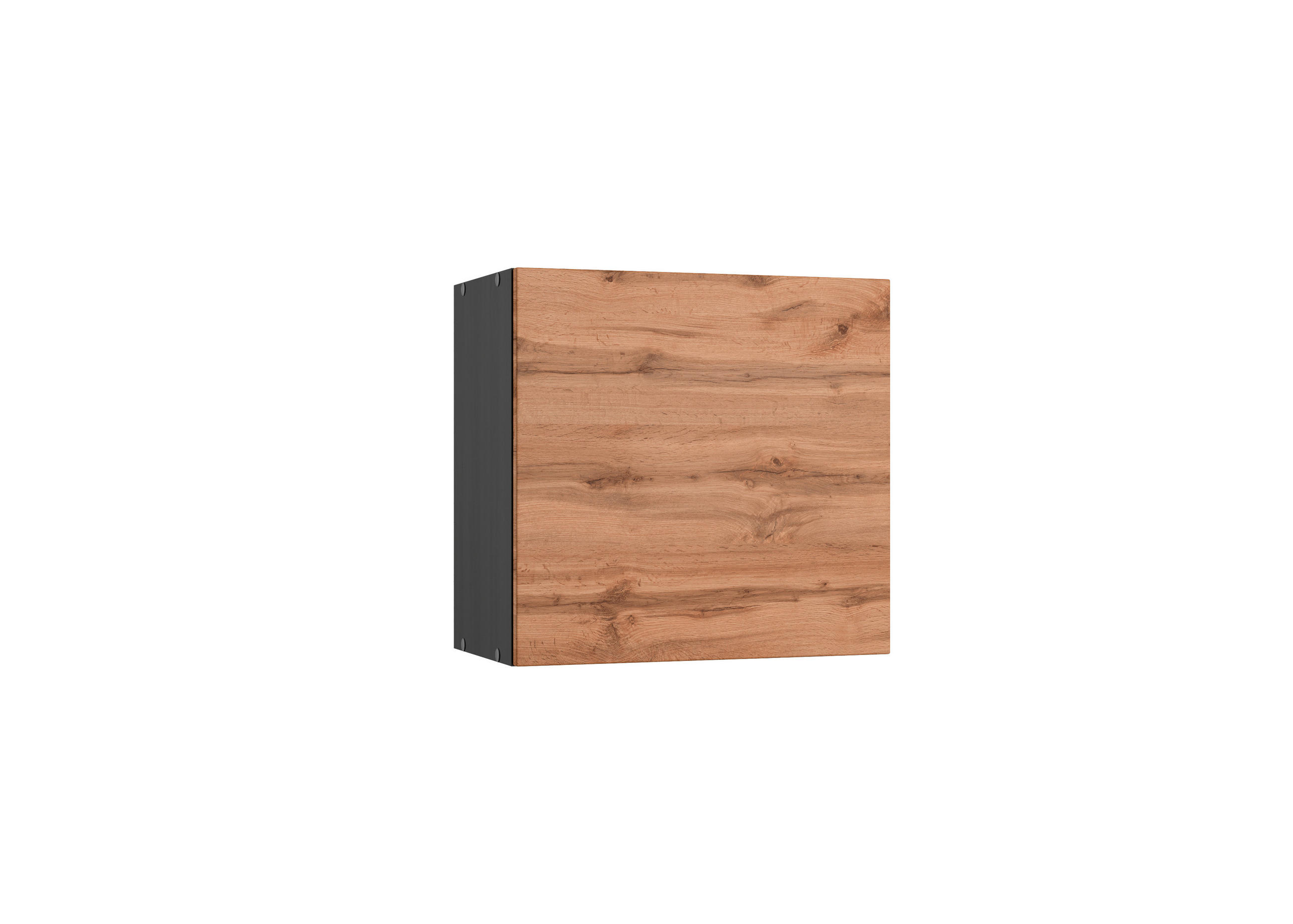 KÜCHENOBERSCHRANK 60/57/34 cm  in Graphitfarben, Eiche Wotan  - Eiche Wotan/Graphitfarben, Design (60/57/34cm) - Held