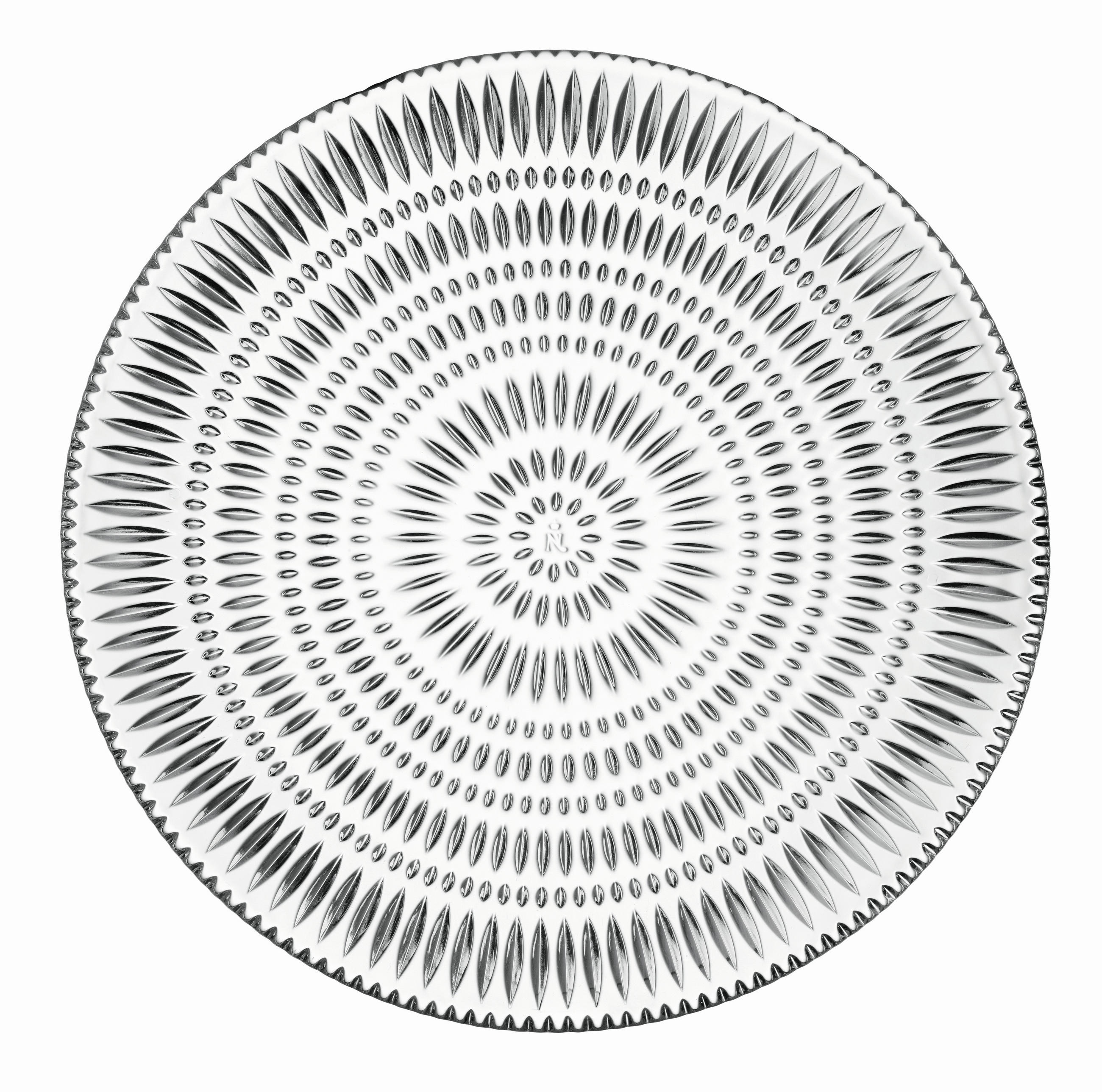 GOURMETTELLER Klar Ethno  - Klar, Basics, Glas (4,2/30,5/30,1cm) - Nachtmann