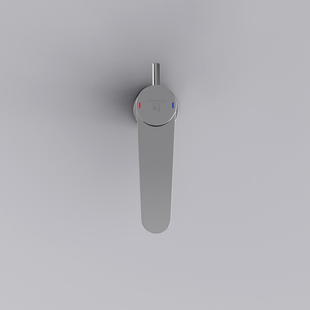 WASCHTISCHARMATUR 4,9/16,5/14,3 cm  - Chromfarben, MODERN, Metall (4,9/16,5/14,3cm)