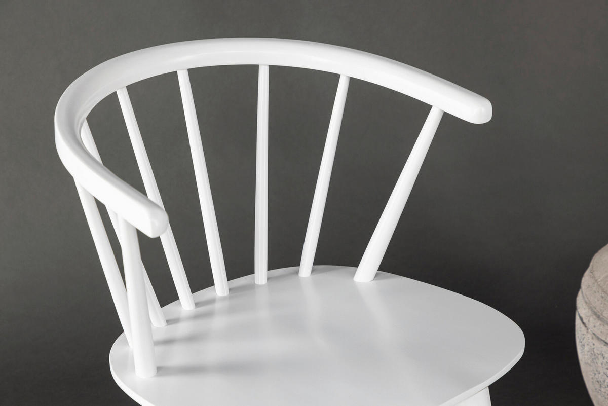 STOLSET 2 styck    vit  - vit, Modern, trä (55/76/53cm) - Livetastic
