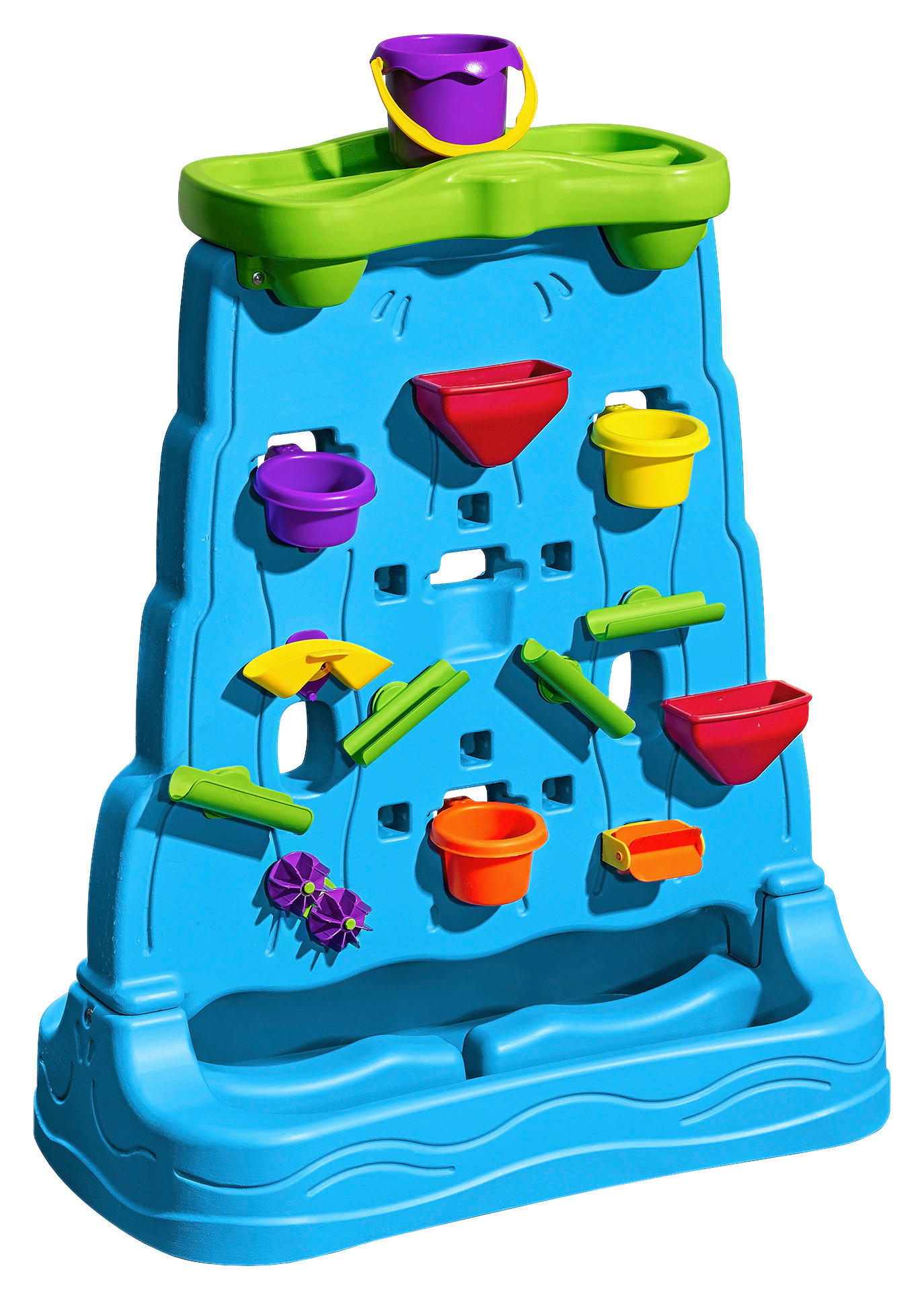 WASSERSPIELWAND DISCOVERY WALL Blau  - Blau, KONVENTIONELL, Kunststoff (71,12/84,45/41,27cm) - Ambia Garden