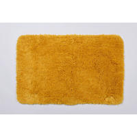 FÜRDŐSZOBASZŐNYEG  50/80 cm  sötétsárga   - sötétsárga, Basics, textil (50/80cm)