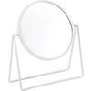 SCHMINKSPIEGEL  - Weiß, Basics, Glas/Metall (20,9/7,9/22,7cm) - Homeware